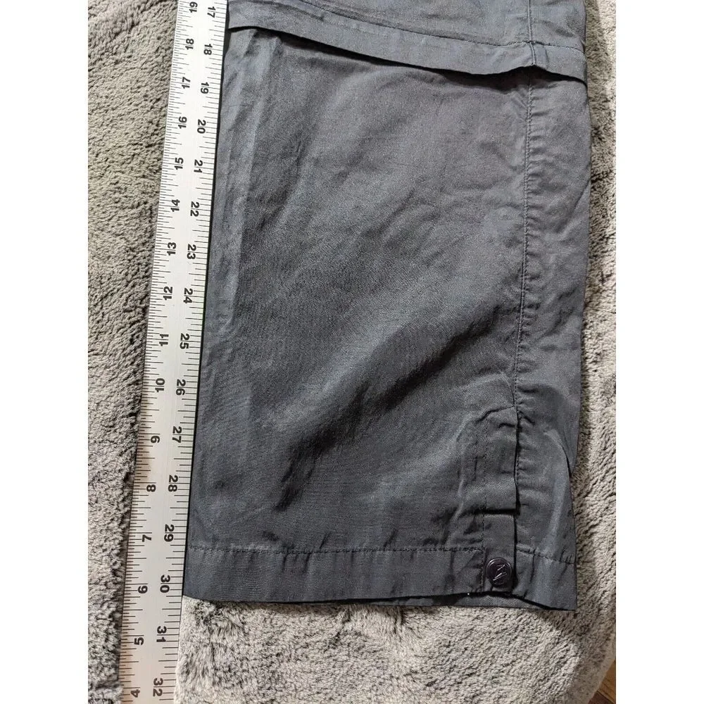 Volcom Nylon Outdoor Convertible Pants Women's Size 5 Black